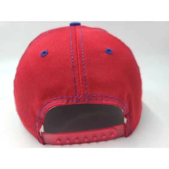 Vintage Budweiser Bud King of Beers 1995 Anheuser-Busch Snapback Hat Cap Men Red - Picture 7 of 13